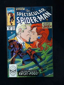 Spectacular Spider-Man #167  Marvel Comics 1990 Vf+