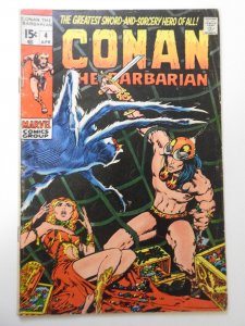 Conan the Barbarian #4 (1971) VG Condition