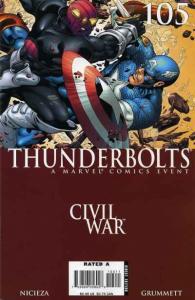 Thunderbolts (2006 series) #105, NM- (Stock photo)
