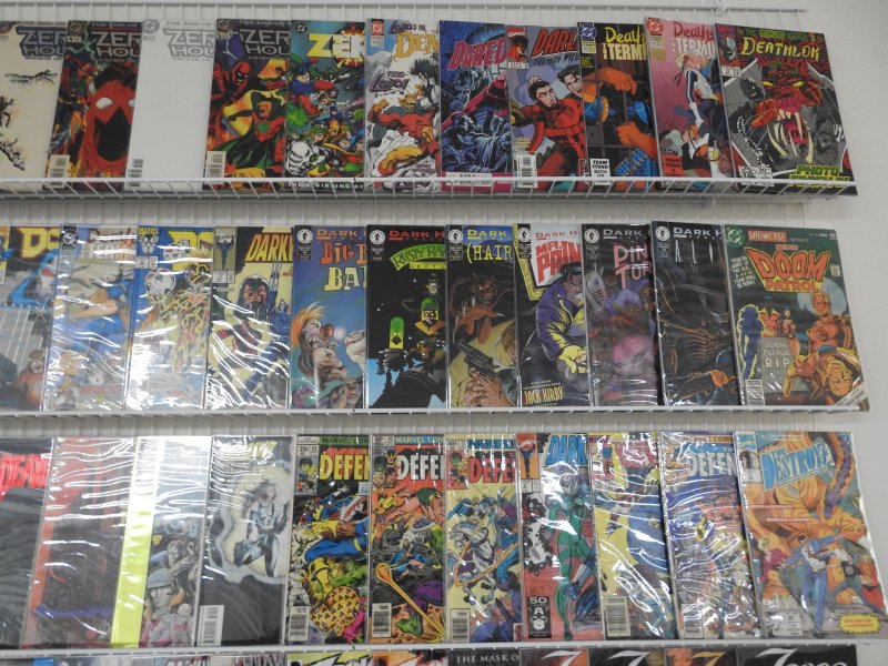 Huge Lot 114 Comics W/ Defenders, Daredevil, Deathstroke+ Avg VF- Condition!!