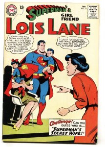 SUPERMAN'S GIRL FRIEND LOIS LANE #55-DC-SECRET MARRIAGE FN