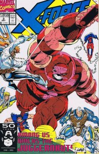 X Force #3 ORIGINAL Vintage 1991 Marvel Comics Juggernaut