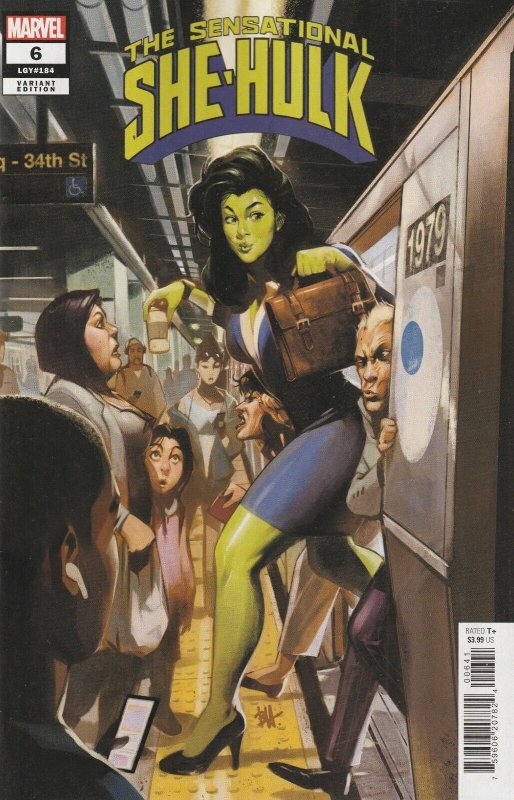 Sensational She-Hulk # 6 Ben Harvey Variant Cover NM Marvel 2024 [U9]