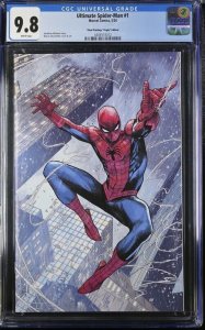 (2024) ULTIMATE SPIDER-MAN #1 1:25 Checchetto 3rd Print Variant Cover CGC 9.8