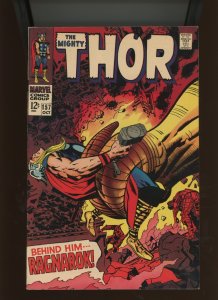 (1968) Thor #157: SILVER AGE MARVEL! WE COMBINE SHIPPING! (8.0)