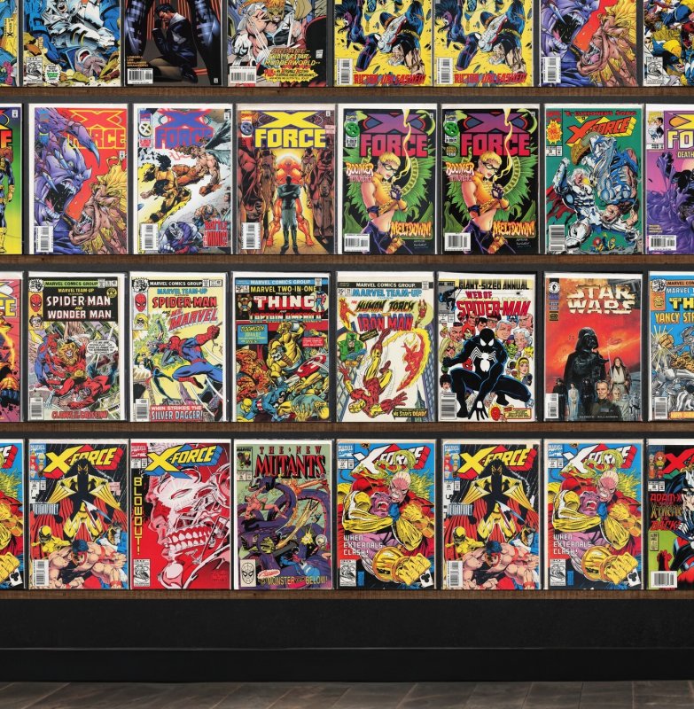 Huge Lot 150+ Comics with X-Force, Uncanny X-Men, Marvel Two In One & More!