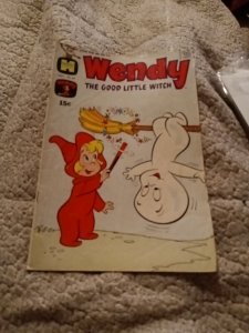 Wendy the Good Little Witch #63 Nov 1970, Harvey comics bronze age Casper cover