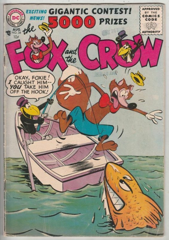 Fox and the Crow, The # 34 Strict FN/VF Cover Fishing, The Hound & The Hare