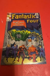 FANTASTIC FOUR #39 G, Daredevil! Dr. Doom! Wally Wood! Marvel Comics 1965