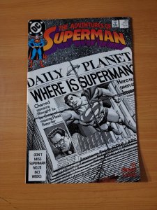 Adventures of Superman #451 Direct Market Edition ~ NEAR MINT NM ~ 1988 DC Comic