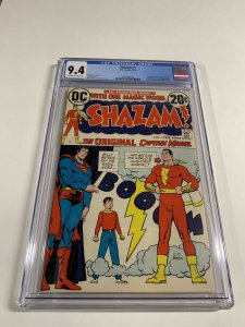 Shazam 1 Cgc 9.4 Ow/w Pages Dc Comics Bronze Age