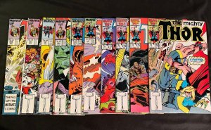 THOR #374-381, 383, 386, 388, 389, 391-408 VF to VFNM Condition