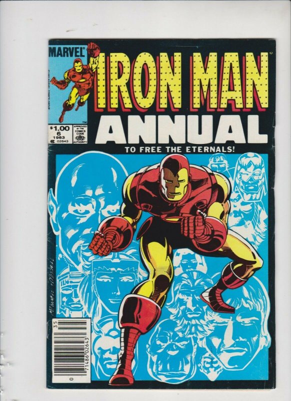 IRON MAN ANNUAL'S 6 & 7 1984 MARVEL / VG-