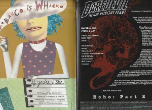 Daredevil #51,52,53,54,55   Echo's Vision Quest Complete Story arc