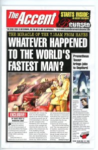 Whatever Happened to the World's Fastest Man?  VF  2009 Original Graphic...