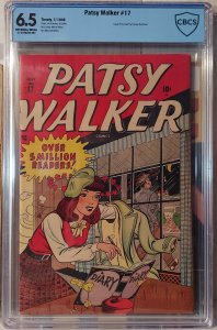 Patsy Walker #17 (1948)  CBCS 6.5 FN+  undergraded  gorgeous book