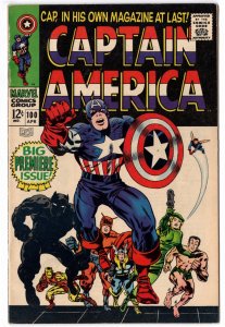 Captain America #100 (1968) - KEY