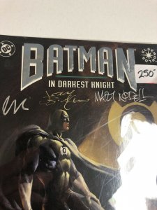 Batman In Darkest Knight (1994) # 1 Signed By Barr, Bingham And Creator Nodell