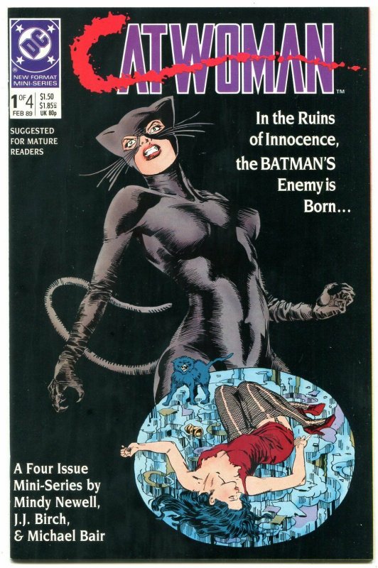 Catwoman #1 1989-Comic Book-DC-Batman high grade NM