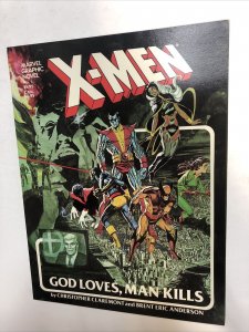 Marvel Graphic Novel #5 (1982) X-men God Loves, Man Kills Christopher Claremont