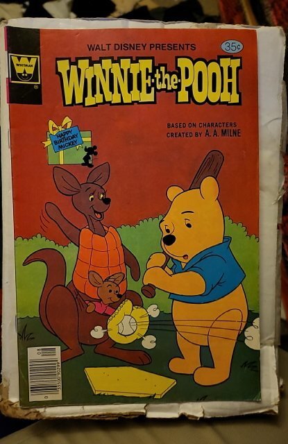 Winnie-the-Pooh #8 Whitman Variant (1978) b1