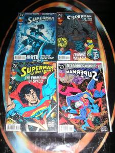 SUPERMAN IN ACTION COMICS (DC Comics), 1984-1998, 45 diff, 0, 553-743, Ann 1, 7