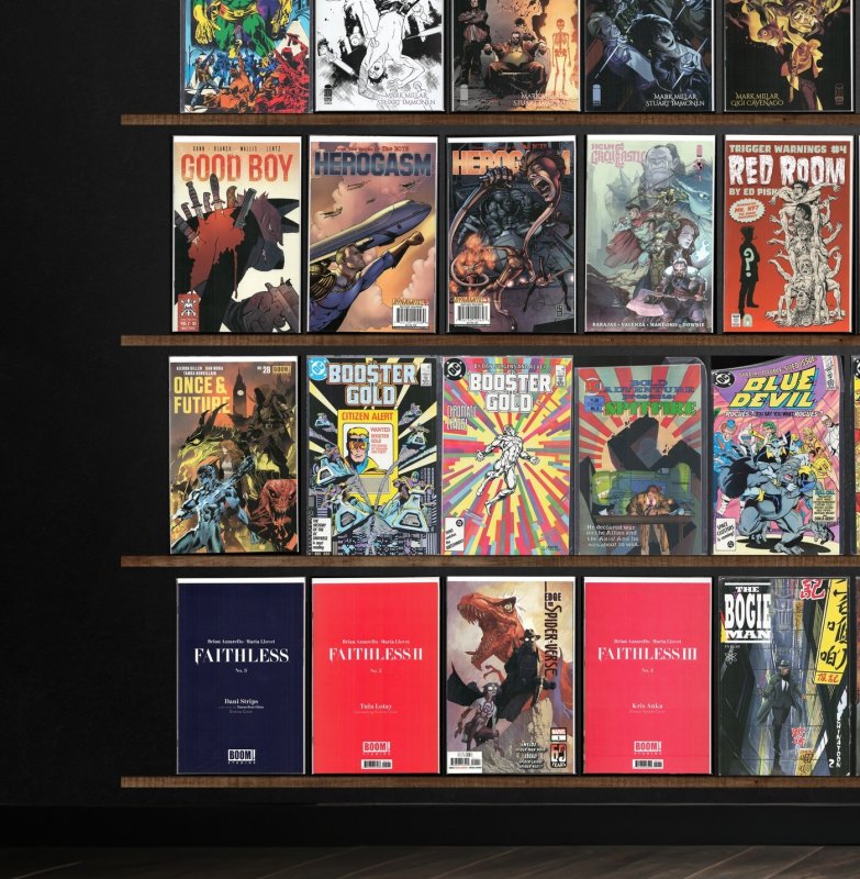 Huge Lot 140+ Comics with Booster Gold, Blue Devil, Once & Future & More!