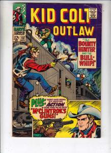 Kid Colt Outlaw #137 (Nov-67) FN+ Mid-High-Grade Kid Colt