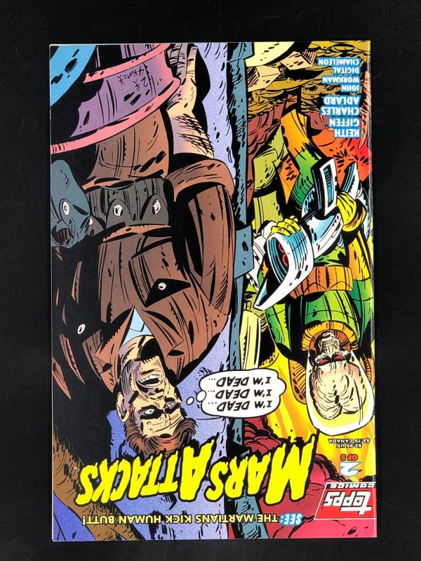 Mars Attacks #2 (1994) VF/NM Art by Keith Giffen