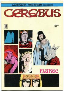 CEREBUS the AARDVARK #18, VF+, Dave Sim, 1977, more in store, QXT