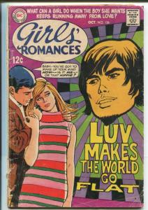 Girls' Romances #136 1968-DC-hippie cover and story-G