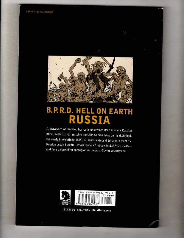 RUSSIA B.P.R.D. Hell On Earth V 3 Dark Horse Comics Graphic Novel J350