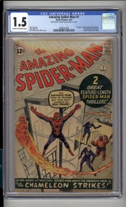 The Amazing Spider-Man #1 (1963) CGC 1.5