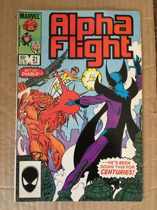 Alpha Flight #21 (1985)