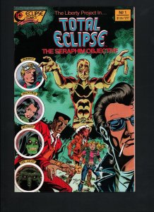 TOTAL ECLIPSE 2pc LOT - #1 & The Seraphim Objective (#1 6.5/ SO 8.0) 1988