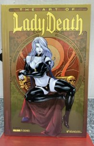 Art of Lady Death Hardcover Signed