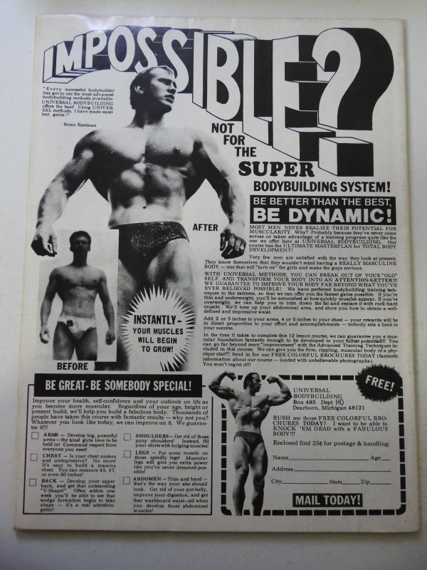 Weird Vol 9 #4 VG Condition