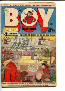Boy--#47--1949--COMIC BOOK--Lev Gleason--VG