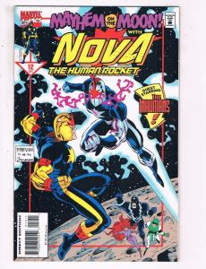 Nova The Human Rocket #12 FN Marvel Comic Book December 1994 DE35
