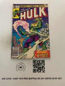 Incredible Hulk # 276 VF Marvel Comic Book Thor Iron Man Avengers X-Men 9 J221