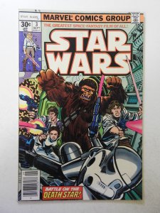 Star Wars #3 (1977) VG- Condition cover and 1st 2 wraps detached top staple