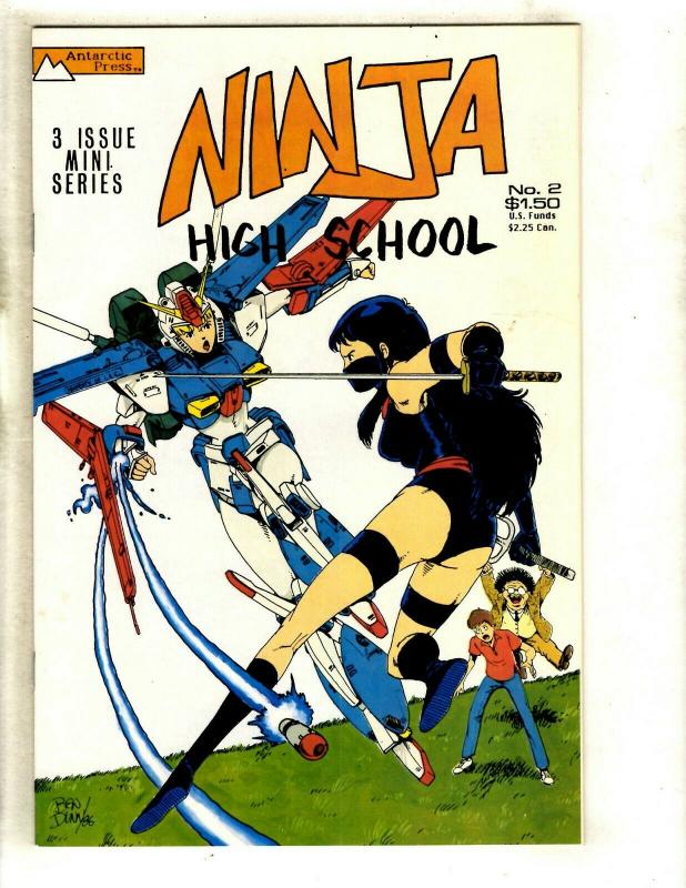 10 Ninja High School Comics 1 2 3 3.5 4 5 6 Ninja High School Mini + Feeple JF8