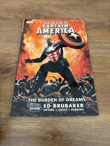 The Burden Of Dreams Death Captain America TPB Graphic Novel Comic Book 8 J376