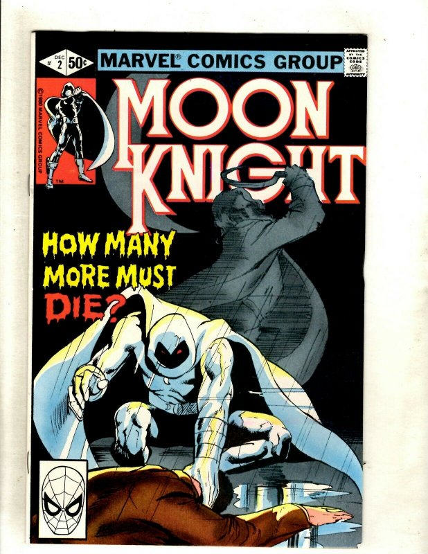 Lot Of 9 Moon Knight Marvel Comic Books # 2 3 4 5 6 7 8 9 10 Avengers Hulk HJ9