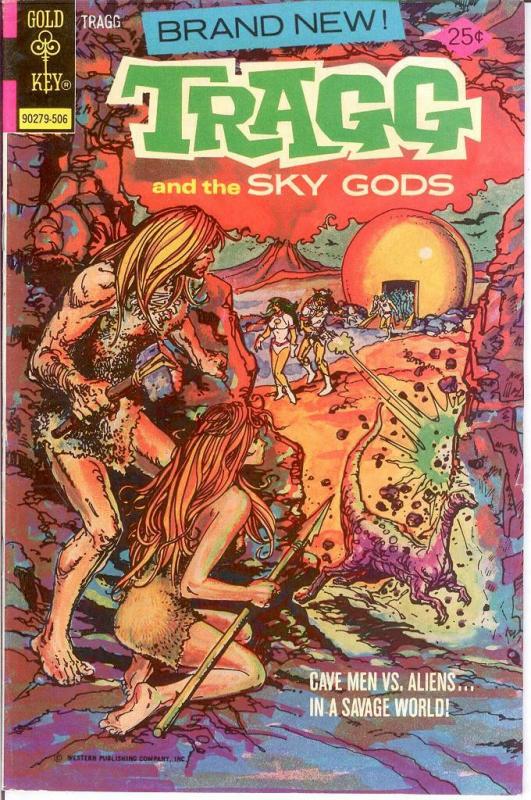 TRAGG & THE SKY GODS (1975-1977 GK) 1 VF June 1975 COMICS BOOK