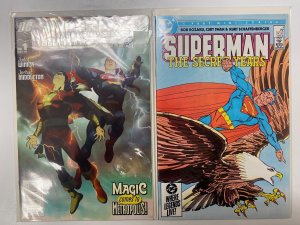 4 DC COMICS Superman Shazam #1 Secret Years #4 Superman #219 488 89 KM5