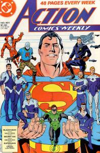 Action Comics #601 FN ; DC | Superman Green Lantern Deadman