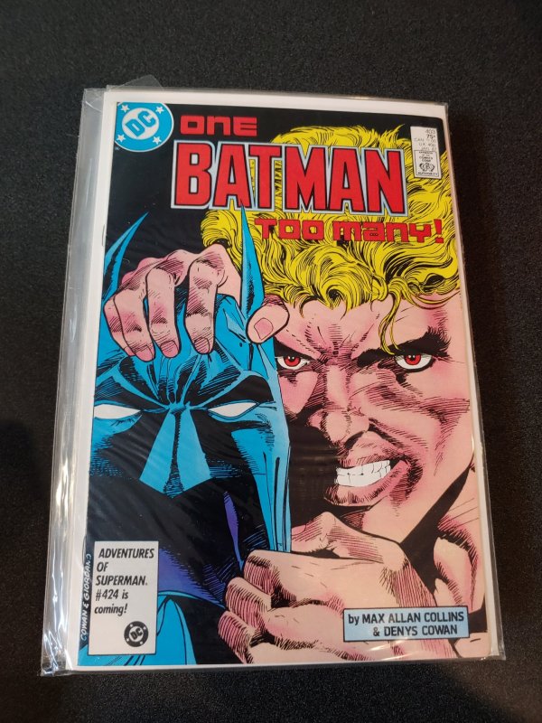 ONE BATMAN TOO MANY #403 BRONZE AGE CLASSIC VF/NM