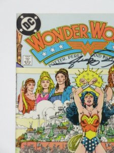 Wonder Woman #1 Signed by George Perez 1987 DC Comics VF/NM