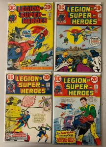 Legion of Super-Heroes set #1-4 DC 1st Series (5.0 VG/FN) (1973)